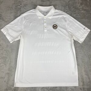 Nike Golf Tour Performance Polo Shirt Mens Large Packers Mike McCarthy Celebrity